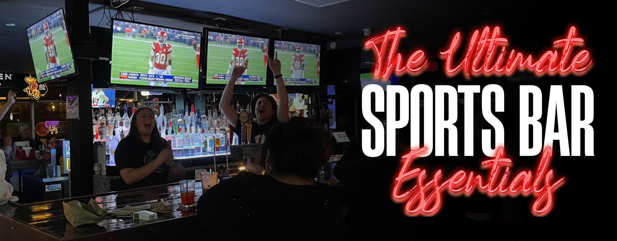 The Ultimate Sports Bar Essentials - TheOfficeOnTrinity